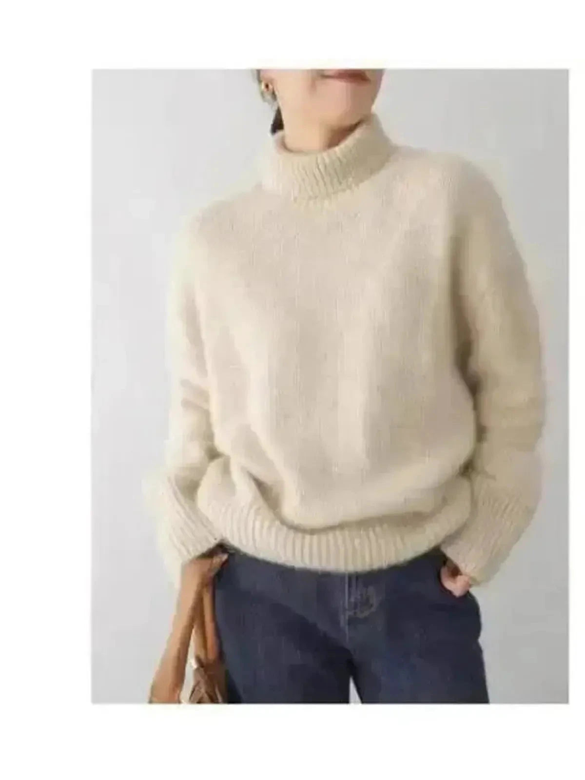 Lena - Turtleneck Sweater - Lumina Vancouver
