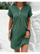LISA™ - V-neck Spring Dress