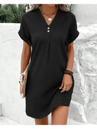 LISA™ - V-neck Spring Dress