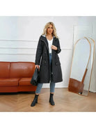Lizaya | Elegant Trenchcoat Drawstrings
