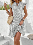 Khaki LUCY™ elegant dress by Lumina Vancouver, showcasing a stylish, fitted design perfect for sophisticated occasions.