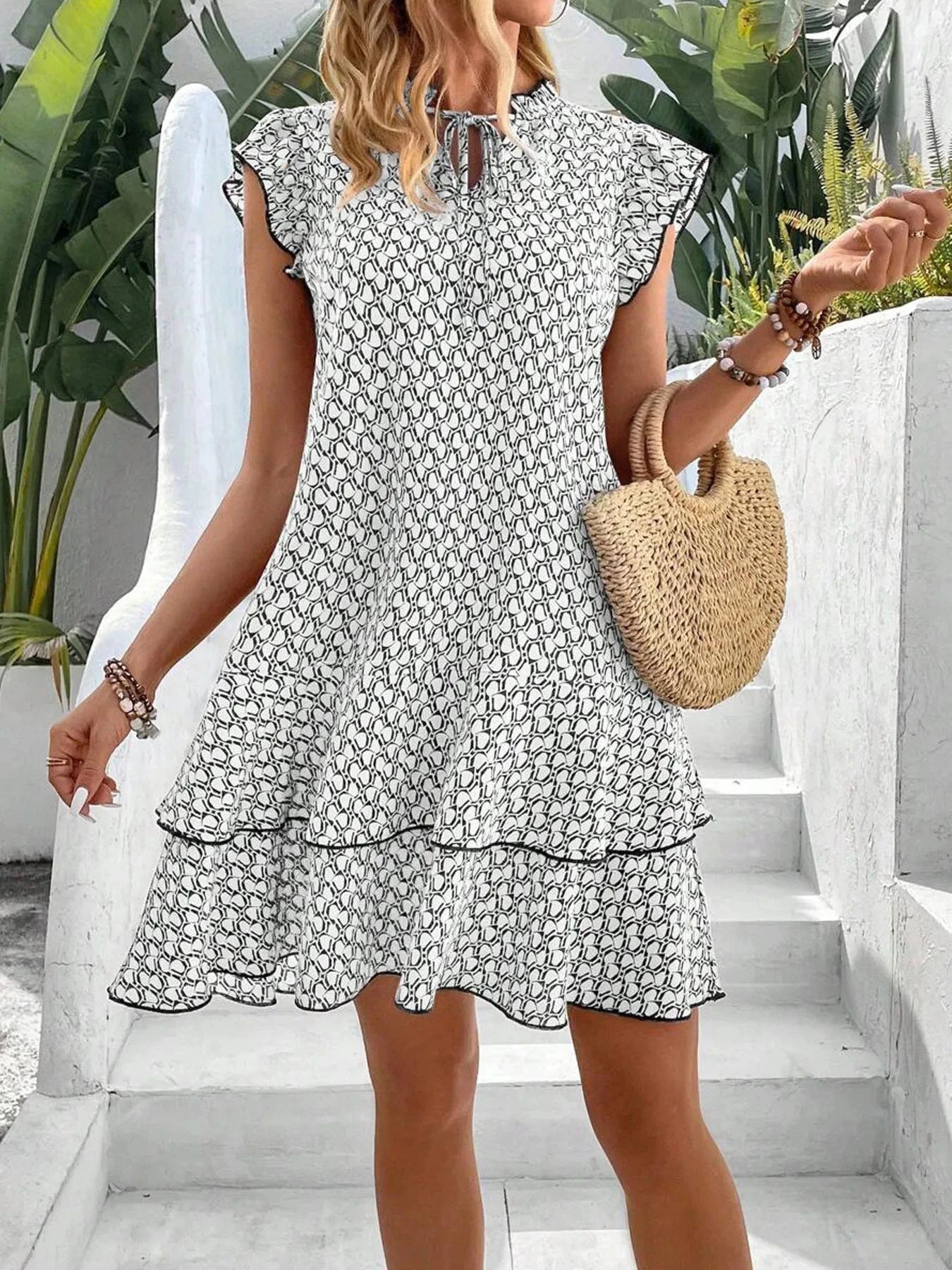 Khaki LUCY™ elegant dress by Lumina Vancouver, showcasing a stylish, flowing design perfect for formal or casual occasions.