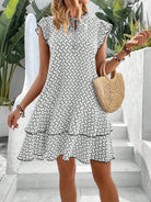 Khaki LUCY™ elegant dress by Lumina Vancouver, showcasing a stylish, flowing design perfect for formal or casual occasions.