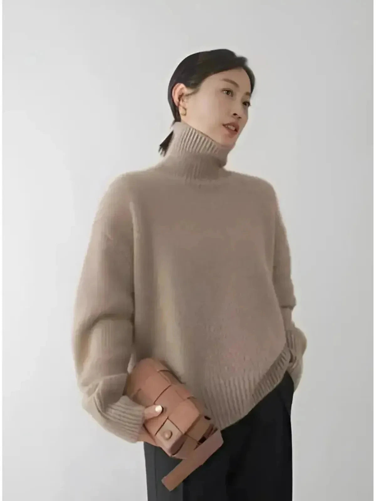 Lena - Turtleneck Sweater - Lumina Vancouver