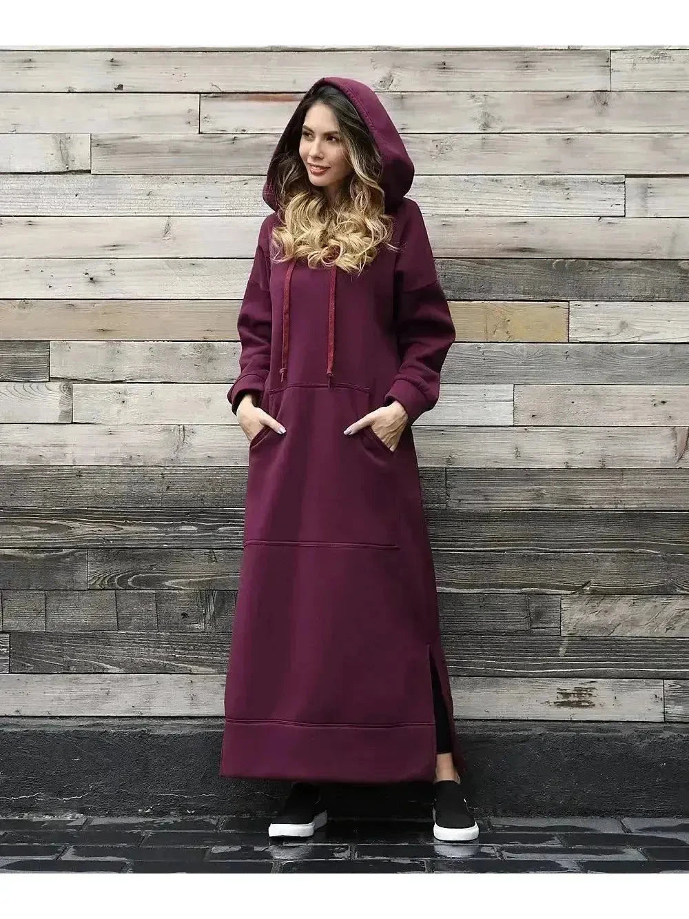 Elisa | Hooded Dress