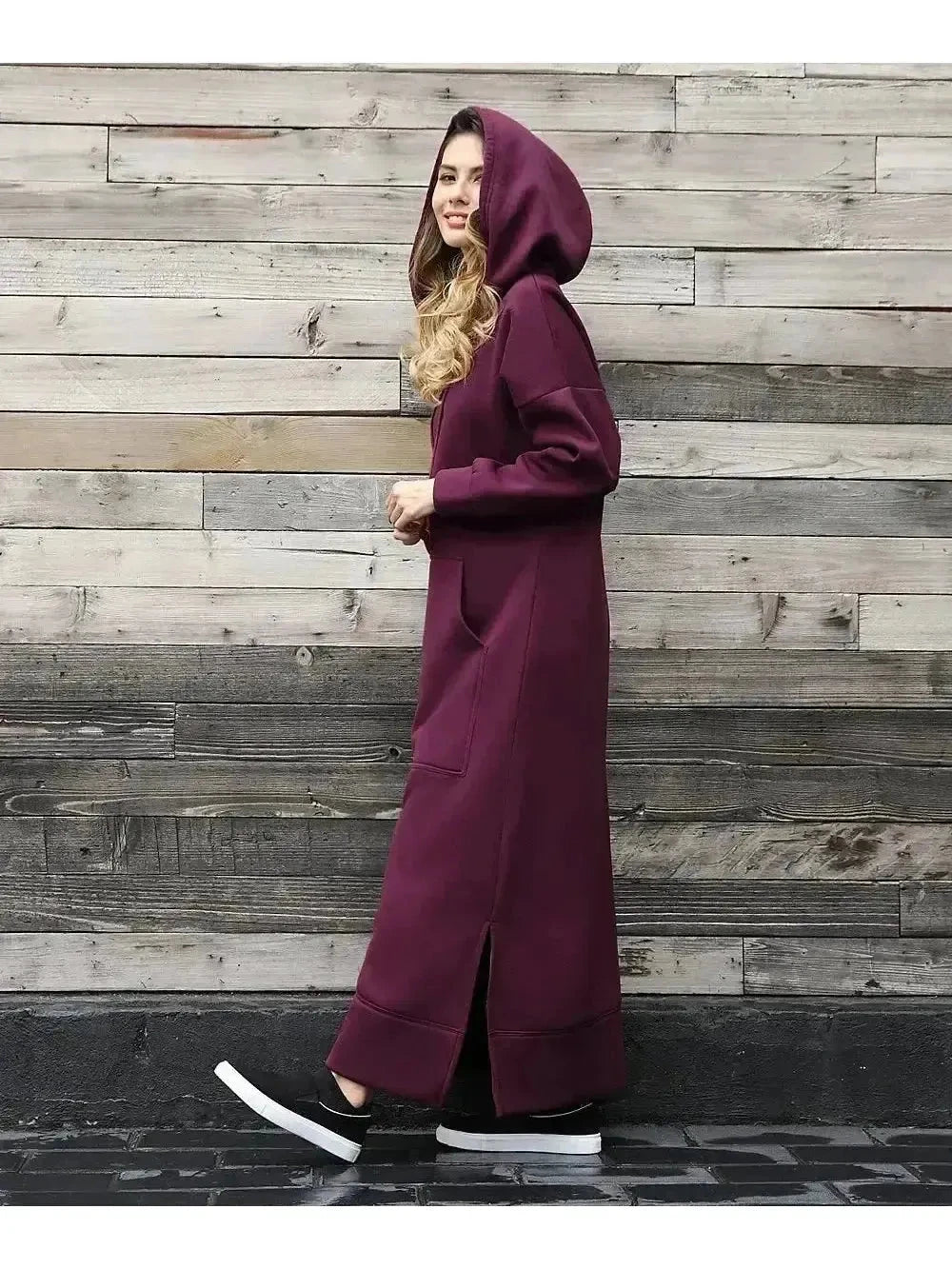 Elisa | Hooded Dress