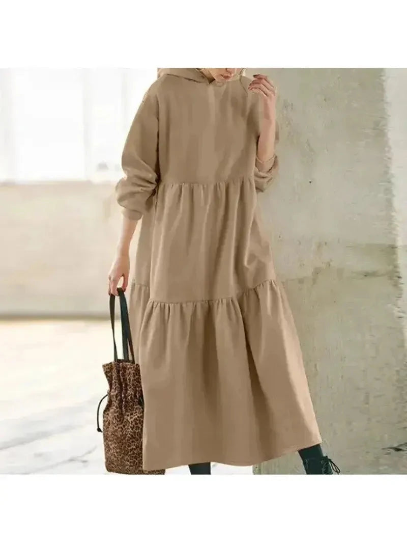 Isabella | Long Sleeved Hoodie Dress