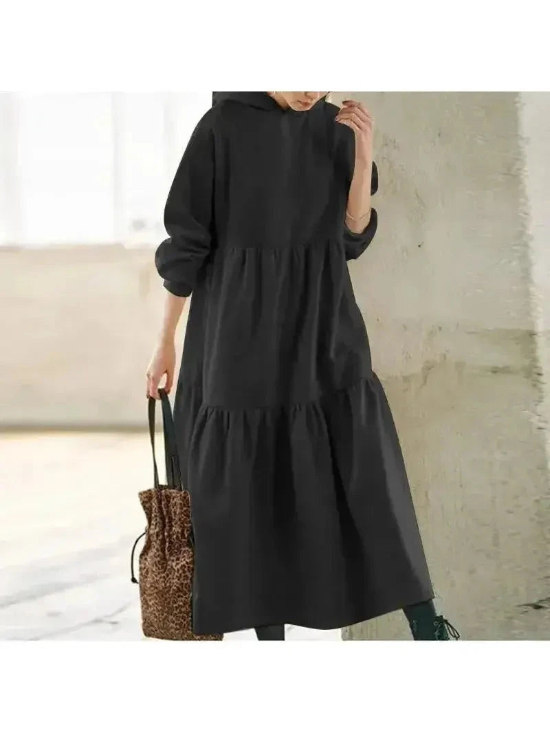 Isabella | Long Sleeved Hoodie Dress