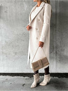 Kate™ | Woolen Coat Long Fit Women - Lumina Vancouver