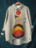 Lumina Wear Ula Cat Art T-Shirt featuring a stylish cat illustration on a comfortable casual tee.