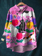 Ula | Cat Art Tee - Lumina Vancouver