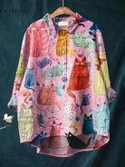 Ula | Cat Art Tee - Lumina Vancouver