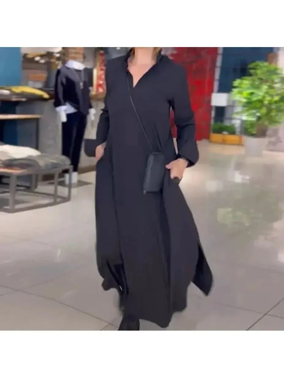 Evia Long Sleeve Dress