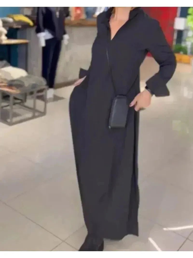 Evia Long Sleeve Dress