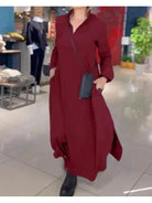 Evia Long Sleeve Dress