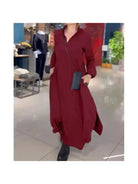 Evia Long Sleeve Dress
