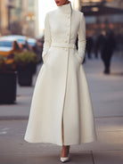 Regina | Military-Inspired Wool Coat - Lumina Vancouver - Lumina Vancouver