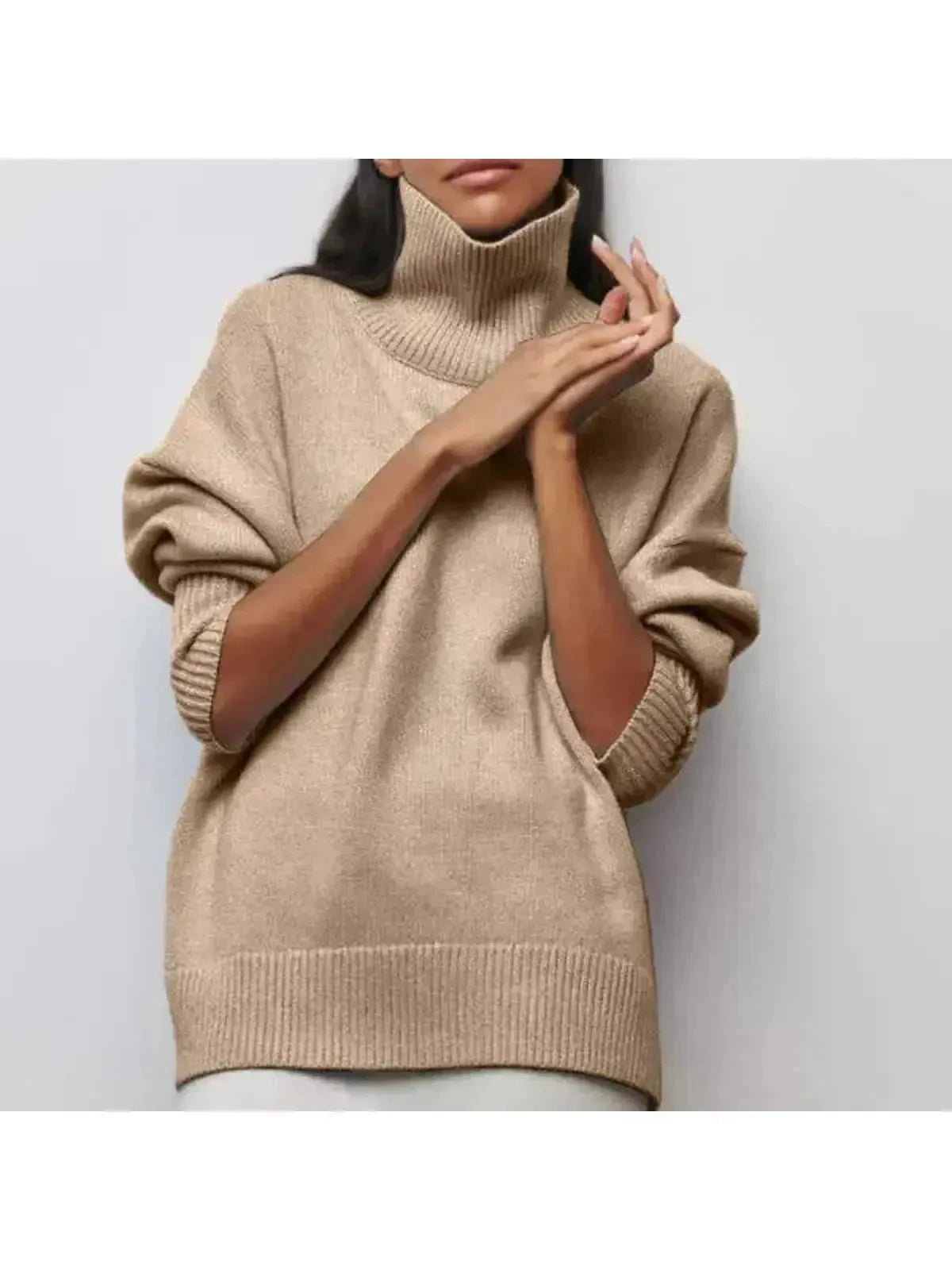 Mia - Cozy Turtleneck Sweater - Lumina Vancouver