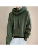 Lumina Wear Zulema Comfort Sweater in sage green, soft knit sweater with a cozy fit, perfect for casual wear.