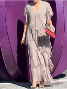 Valerie – Elegant Long Dress - Lumina Vancouver