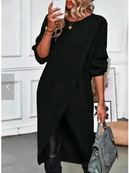 Serena | Knitted Long Dress