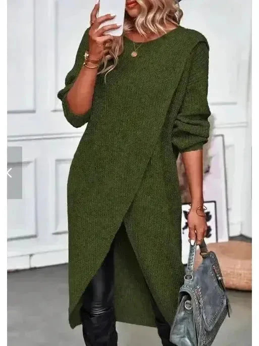 Serena | Knitted Long Dress