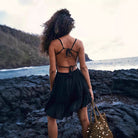 Valence | Mini Dress Smocked Bust Straps - Lumina - Lumina Vancouver