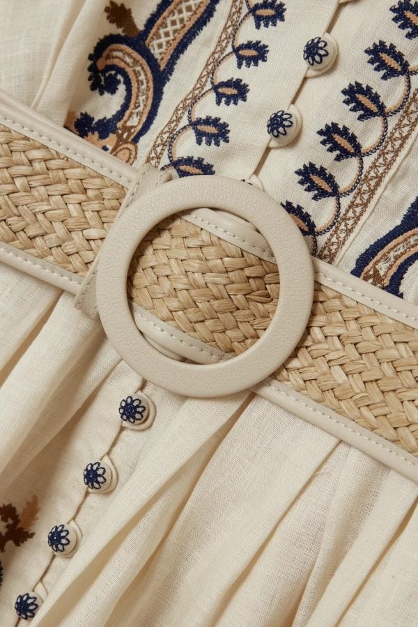 Marigold | Embroidered Boho Dress - Lumina - Lumina Vancouver