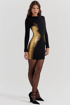 Aurora Nightfall | Bodycon Mini Dress - Lumina Vancouver - Lumina Vancouver