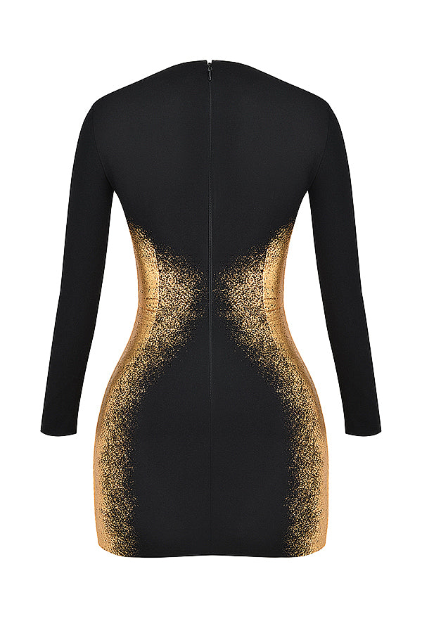 Aurora Nightfall | Bodycon Mini Dress - Lumina Vancouver - Lumina Vancouver