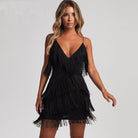 Kai | Mini Dress with Fringed Detailing - Lumina - Lumina Vancouver