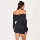 Novara | Off-Shoulder Mini Dress - Lumina - Lumina Vancouver