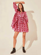 Aurora Flow Boho Floral | Women's Dress - Lumina - Lumina Vancouver