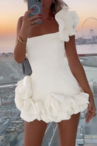 Aurelia | One-Shoulder Mini Dress - Lumina - Lumina Vancouver