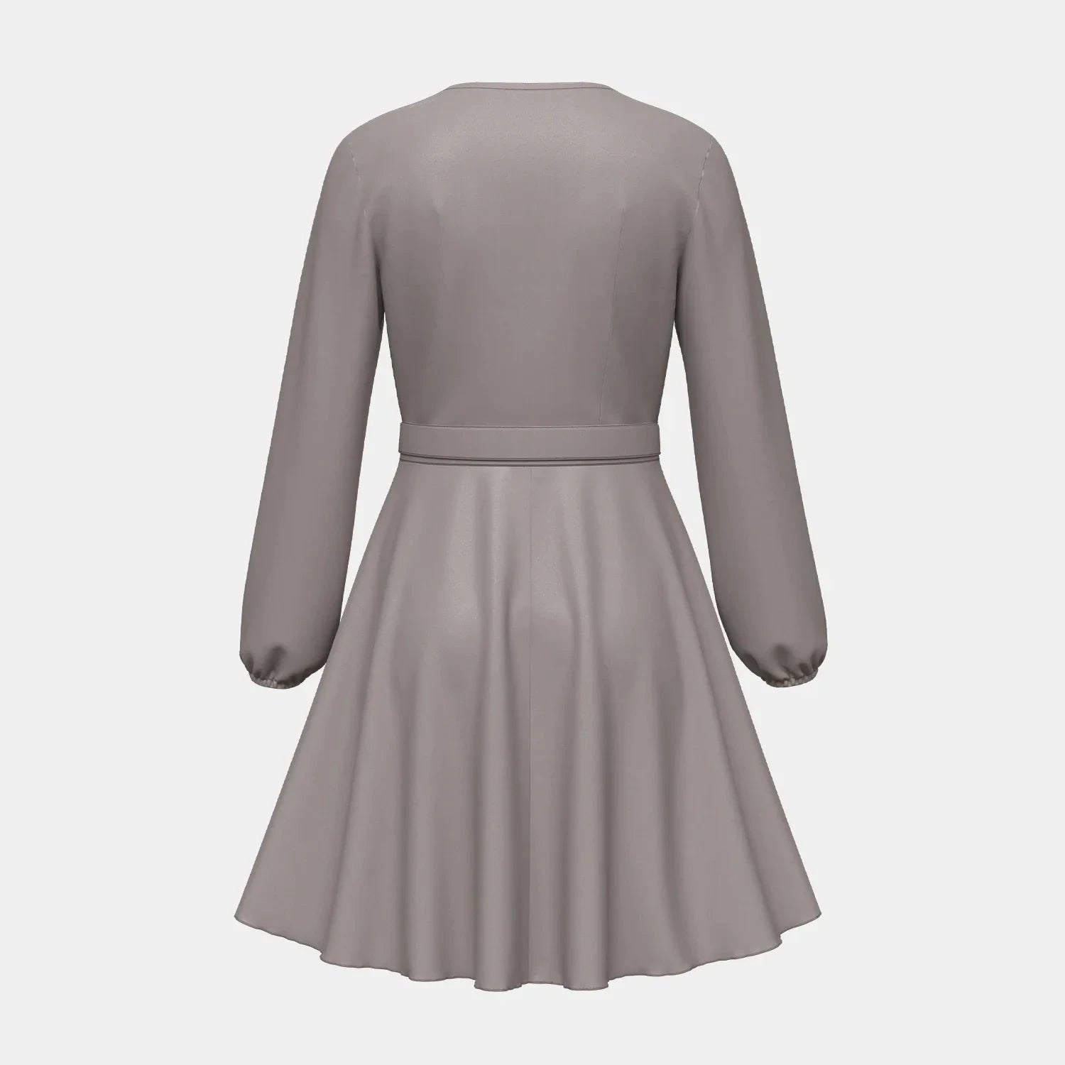 Serene Amethyst Dream | Wrap Dress - Lumina Vancouver - Lumina Vancouver