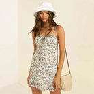 Gardenia Whisper Blossom | Mini Dress - Lumina - Lumina Vancouver