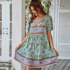 Pink Orvokki Rose A-Line Mini Dress by Lumina Vancouver, featuring a flattering fit and stylish design.