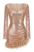 Aurora | Sequin Embellished Mini Dress - Lumina - Lumina Vancouver