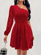 Aurora | One-Shoulder Mini Dress - Lumina Vancouver - Lumina Vancouver