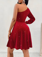 Aurora | One-Shoulder Mini Dress - Lumina Vancouver - Lumina Vancouver