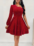 Aurora | One-Shoulder Mini Dress - Lumina Vancouver - Lumina Vancouver