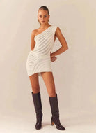 Aurora | One-Shoulder Mini Dress - Lumina - Lumina Vancouver