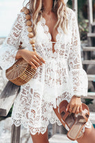 Nova | Lace Cover-Up Sheer V-Neck - Lumina - Lumina Vancouver