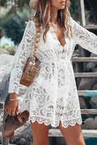 Nova | Lace Cover-Up Sheer V-Neck - Lumina - Lumina Vancouver