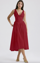Nova | Evening Dress Sleeveless V-Neck - Lumina - Lumina Vancouver