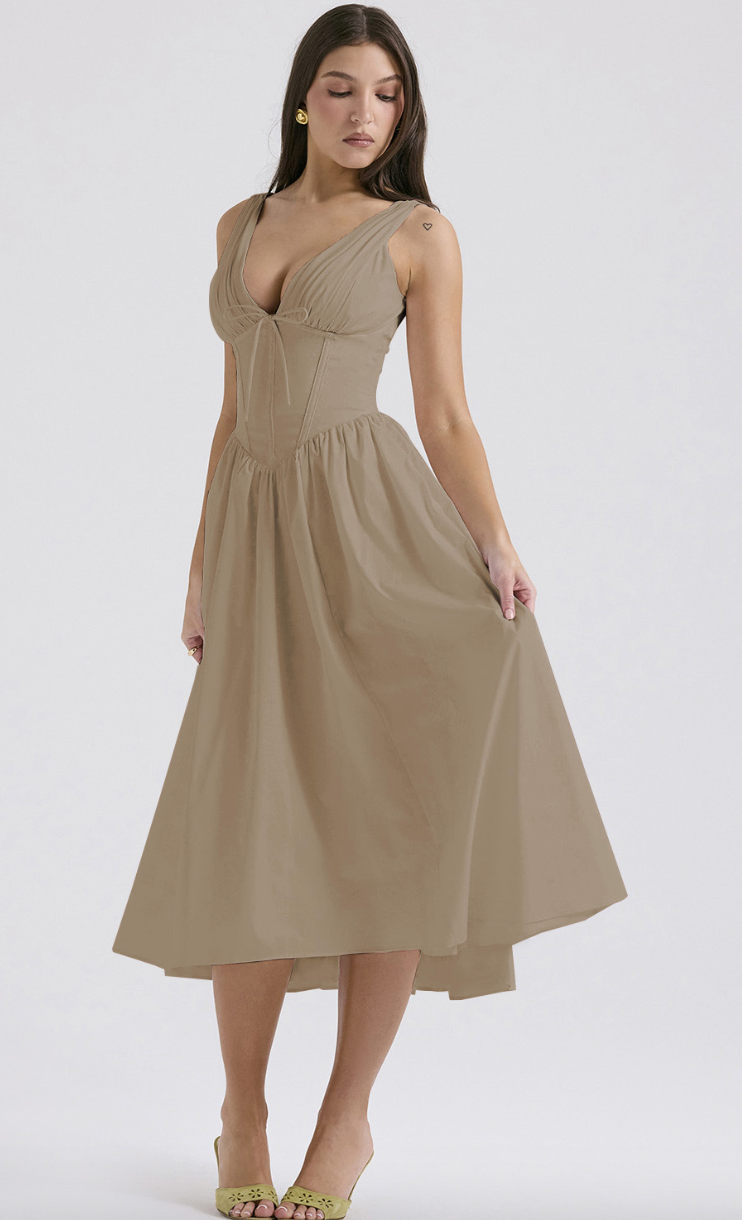 Nova | Evening Dress Sleeveless V-Neck - Lumina - Lumina Vancouver