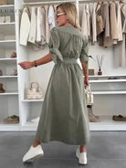 Julie -  Denim Dress - Lumina Vancouver