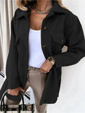 Lynara stylish autumn jacket by Lumina Wear in white, showcasing the jacket's design and fabric texture.