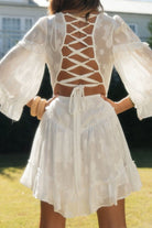 Lyra | V-Neck Dress Floral Print - Lumina - Lumina Vancouver