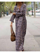 Brown Ombeline Tummy Covering Dress by Lumina Vancouver, stylish and comfortable dress for casual or formal occasions.